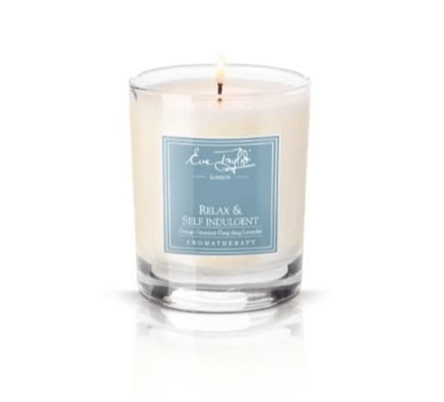 Eve Taylor Relax and Self Indulgent Aromawax candle
